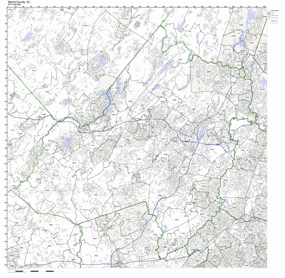 Morris County Nj Zip Codes