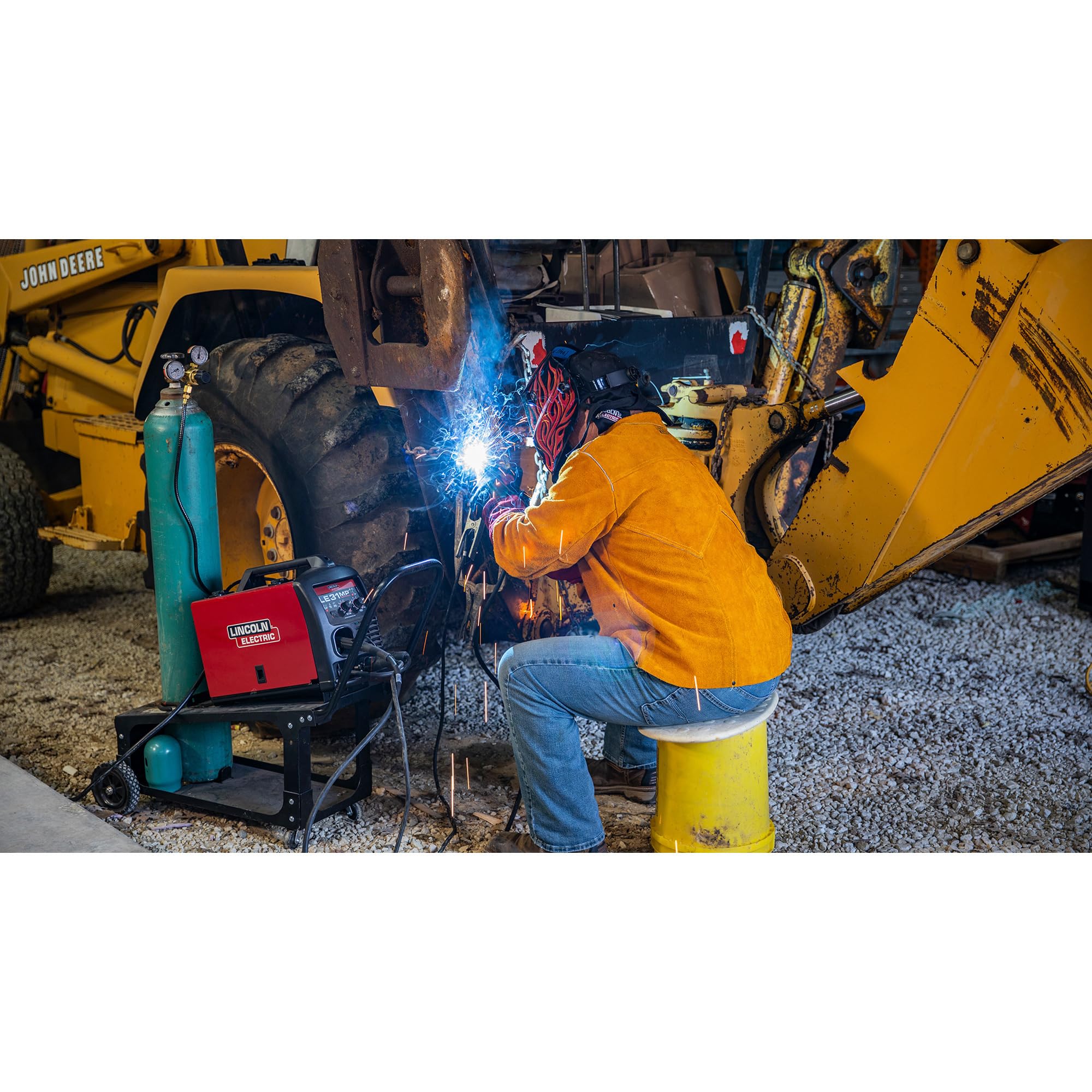 Lincoln Electric KH807L Flame-Resistant Heavy Duty Leather Welding