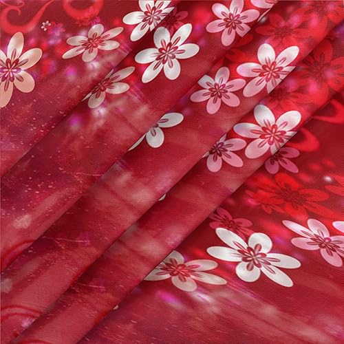 Vista 291 de cfpolar Mantel redondo ajustable de verano, hojas de palma tropical, borde elástico, mantel redondo lavable para uso en interiores y exteriores, se