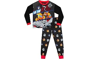 Optimus Prime Boys Pjs | Bumblebee Pajamas For Boys | 4-10