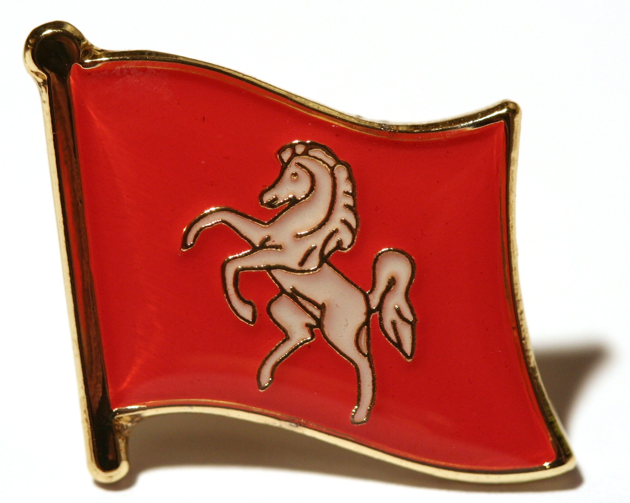 Kent County Flag Pin Badge