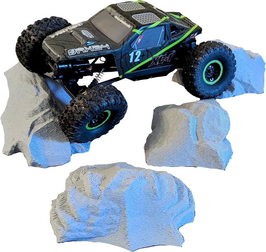 Tight Rope Drive Challenge RC Crawler Truck Stairs & Rope Bridge Obstacle 1/24 1/18 Scale RC Course Track(NO Truck Included