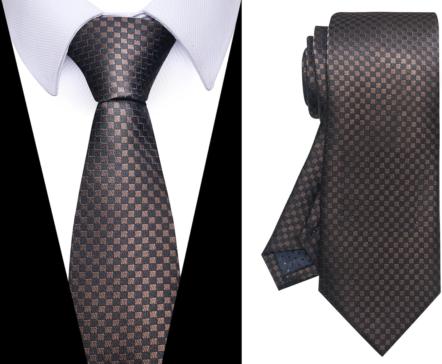 Tie For Men Necktie Woven Jacquard Neck Ties Set 6 PCS - Image 6