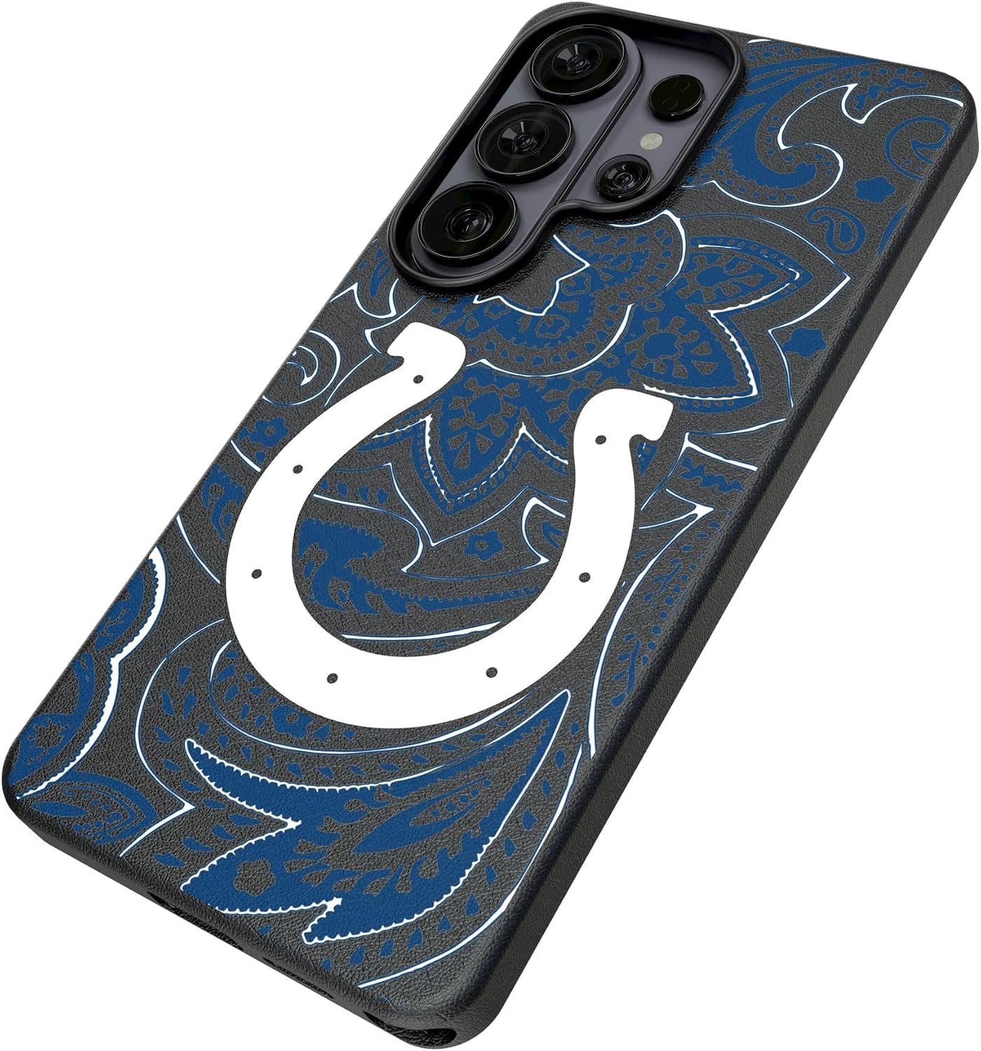 Keyscaper Indianapolis Colts Paisley Galaxy Magnetic Bump Case