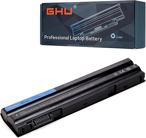 GHU Nueva batería 60 WHR T54F3 T54FJ N3X1D compatible con Dell Latitude E5420 E5430 E5520 E5530 E6420 E6430 E6520 E6530 71R31 312-1163 M5Y. 0X HCJWW