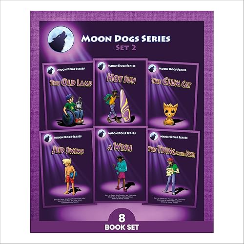 Phonic Books Moon Dogs Set 2: Decodable Books for Older Readers (CVC Level, Consonant Blends and Consonant Teams) (Phonic Books Catch-Up Decodable Readers)