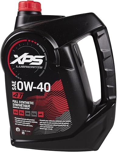 Ski-Doo OEM 1 galón XPS 4 tiempos 0W-40 aceite de motor sintético completo 9779140