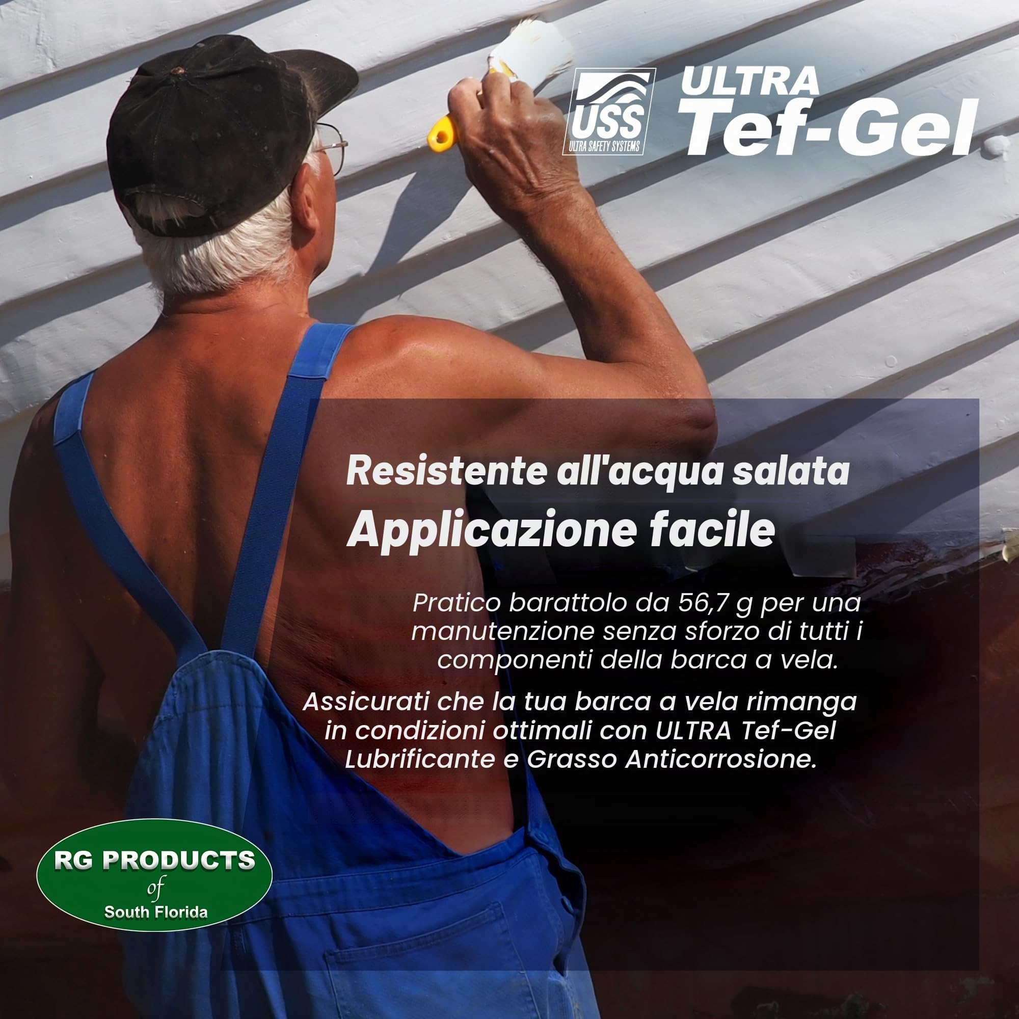 TEF-GEL Lubrificante Anticorrosione Galvanica, Barattolino da 57g (2oz)