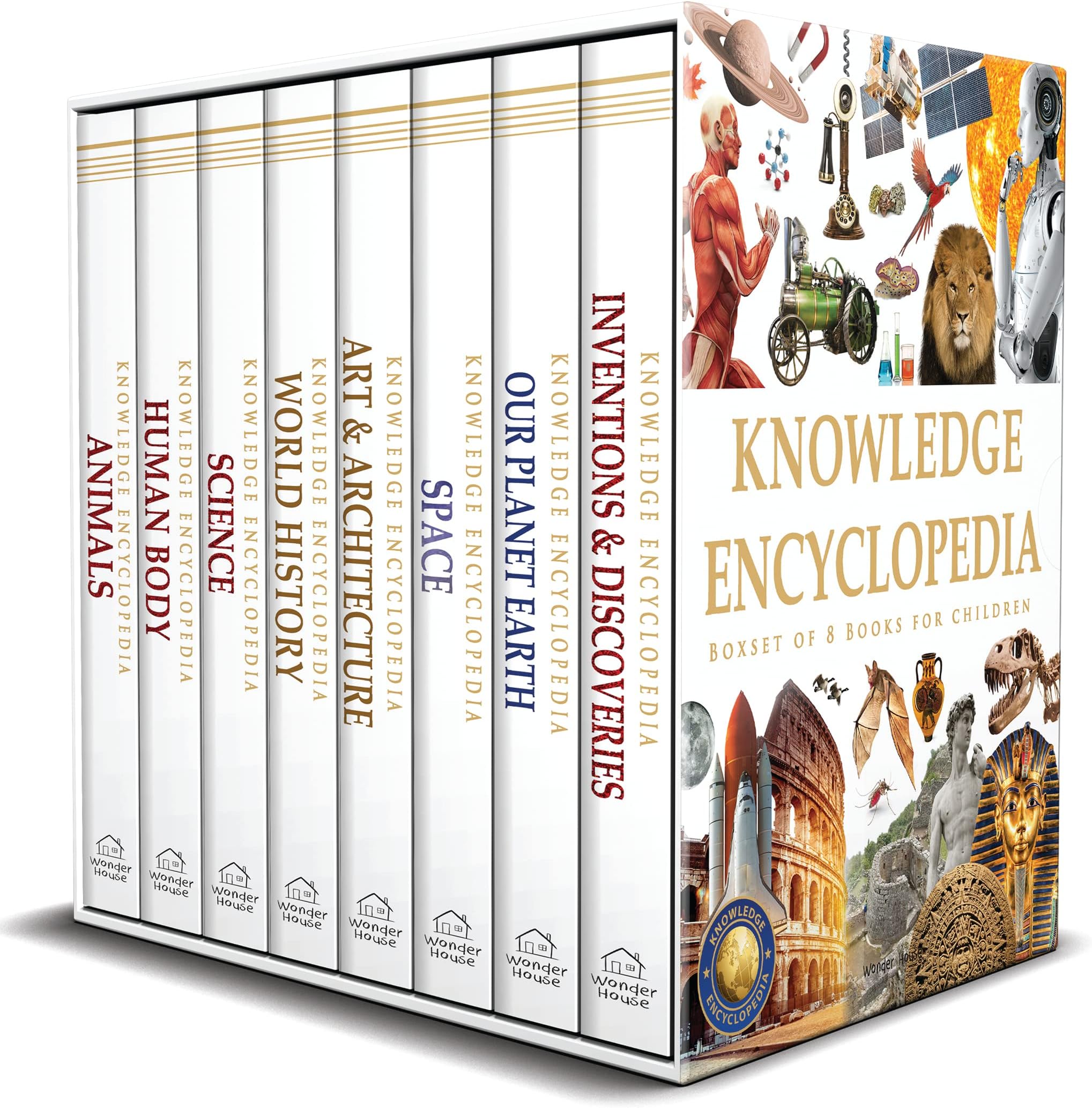Knowledge Encyclopedia - Boxset of 8 Books for Children (Knowledge Encyclopedia For Children)