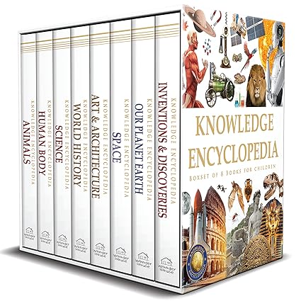 Knowledge Encyclopedia: Boxset of 8 Books (Knowledge Encyclopedia For Children)