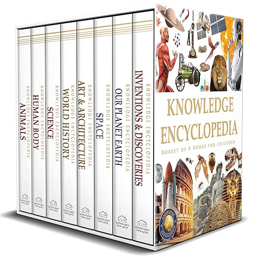 Knowledge Encyclopedia: Boxset of 8 Books (Knowledge Encyclopedia For Children)