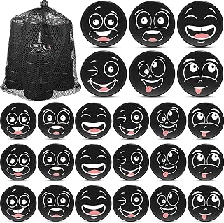 Wettarn Foam Ice Hockey Pucks 3" Emotions