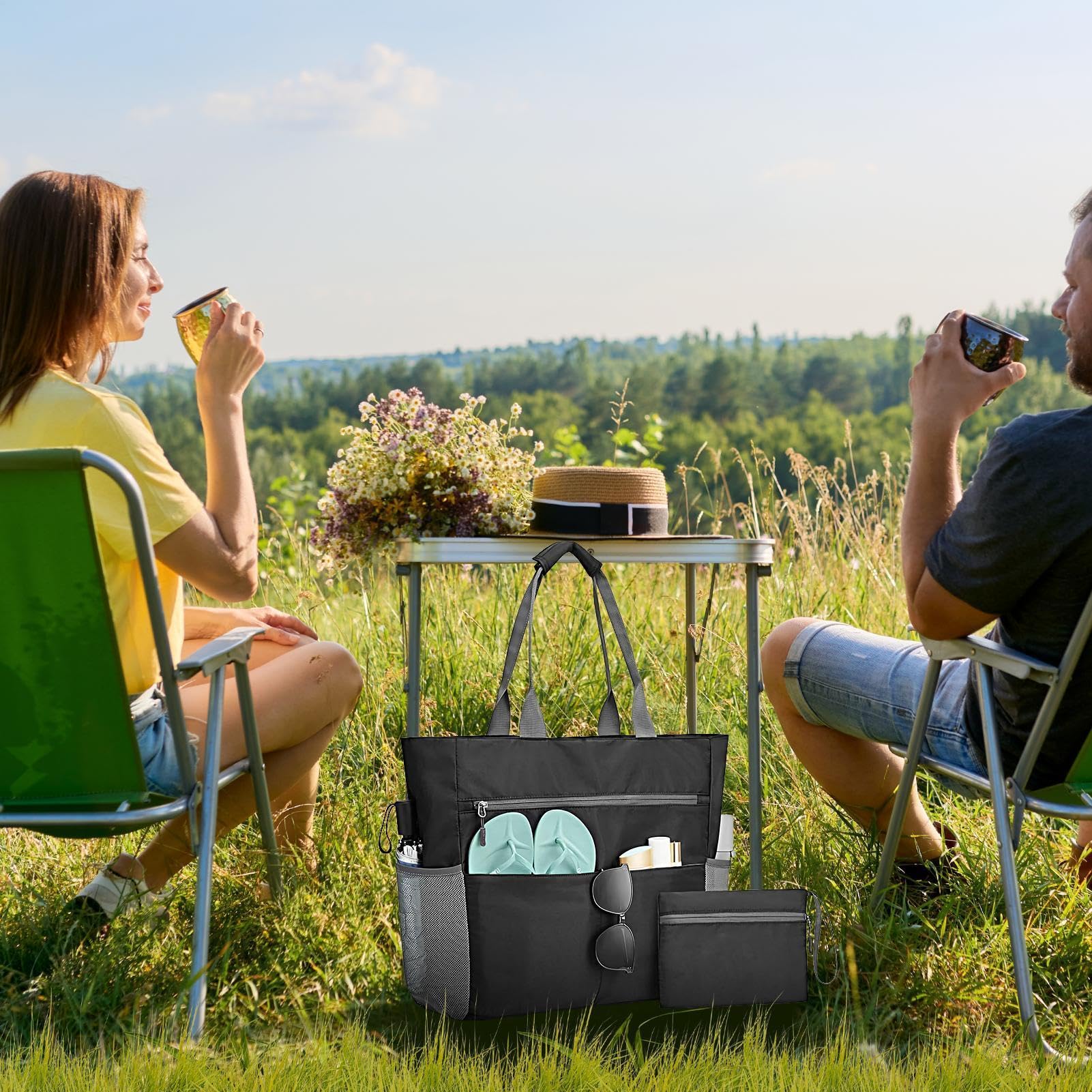 Torba Do Siłowni Torba o Dużej Pojemności | Torba Na Wakacje I Do Resortu Do Pływania Na Zewnątrz Siłowni Kempingu Podróży Wakacji Resortu Rejsu Kajakarstwa