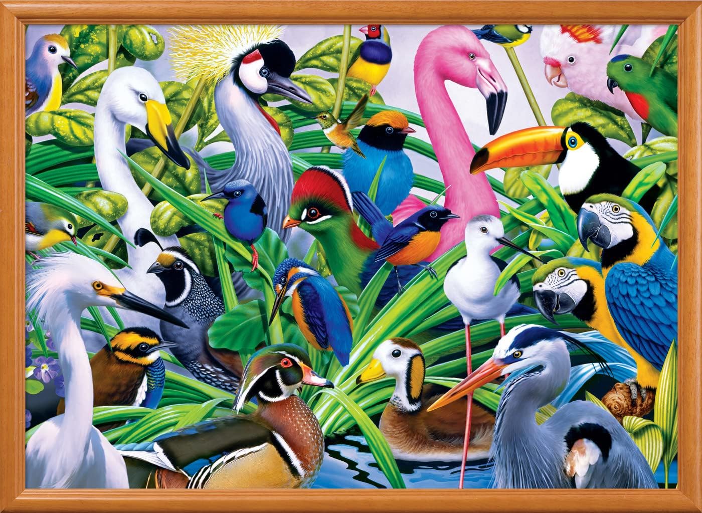 MasterPieces 1000 Piece Jigsaw Puzzle for Adults, Family, Or Youth - Colorful Companions - 19.25"x26.75"