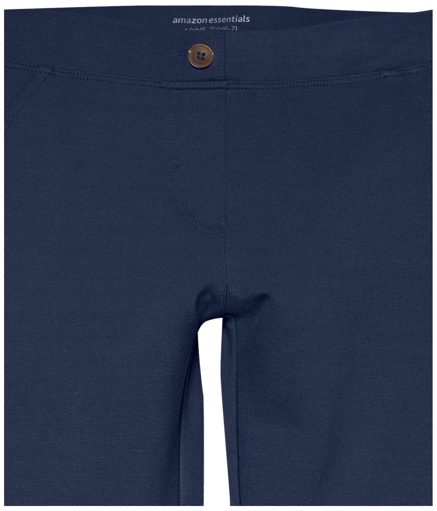 Amazon Essentials Niñas Pantalón de Uniforme de Punto Corte Ajustado