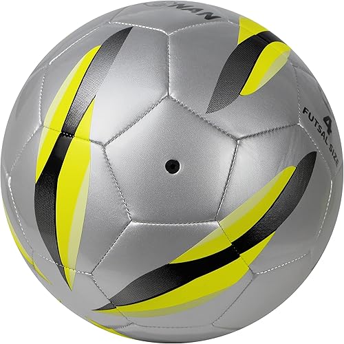 Miniatura 7 de Low Bounce Futsal Ball Size 4, Professional Indoor Soccer Ball with Reinforced Stitching & TPU Cover for Training, Games, Competition - Durable