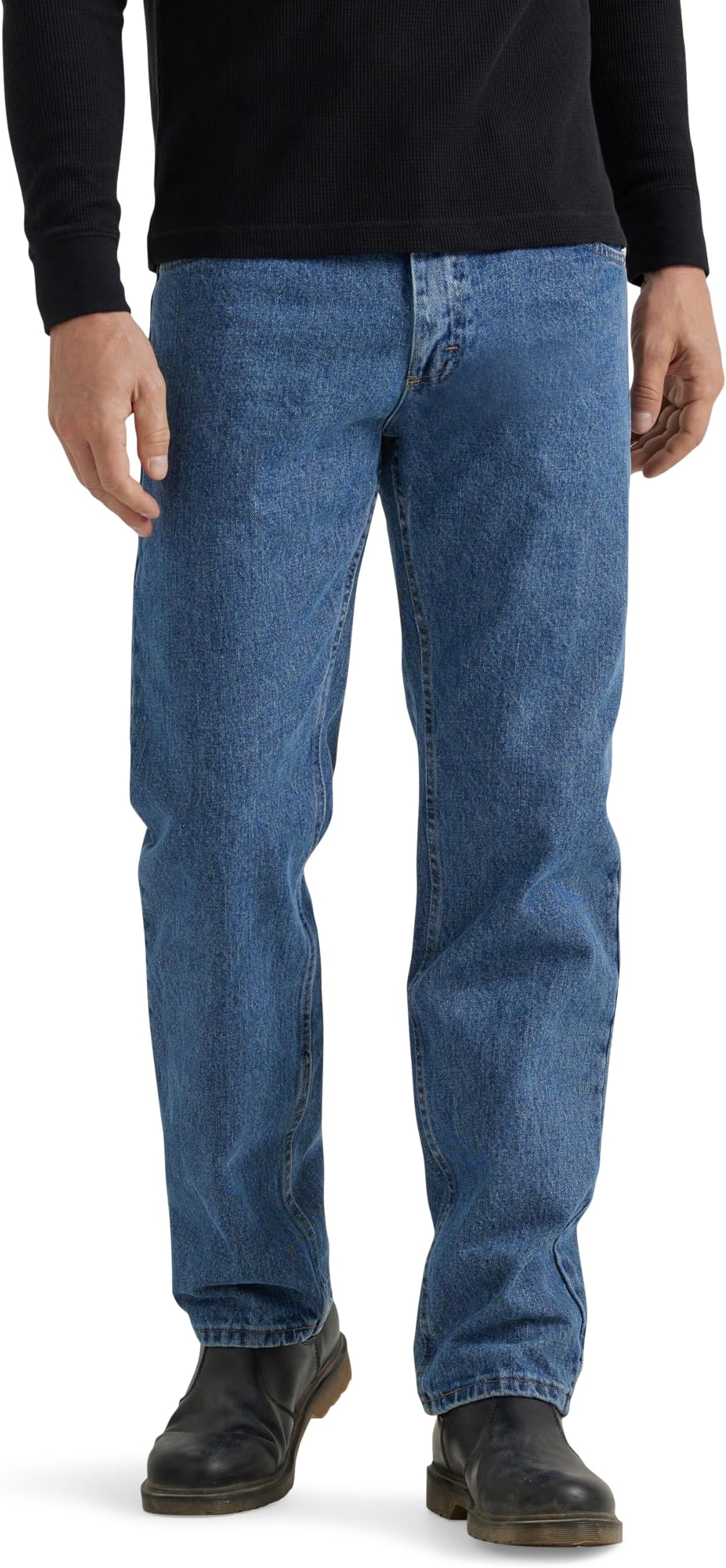 Wrangler Mens Classic 5-pocket Regular Fit Cotton Jean jeans