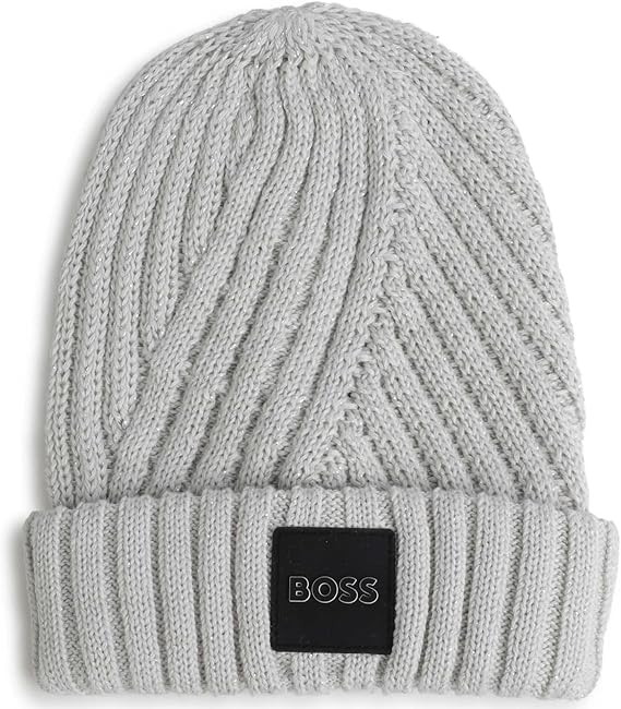 BOSS Baby,Clothing,Baby Boys 0-24m,Accessories,Hats & Caps BOSS - Knitted hat with cuffs, 48% cotton