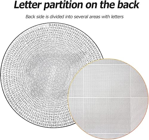 Miniatura 6 de Bgraamiens Puzzle - Day Puzzle The Mystical  Puzzle Hard Unique Round Numbers Puzzle para adultos (Profundo )