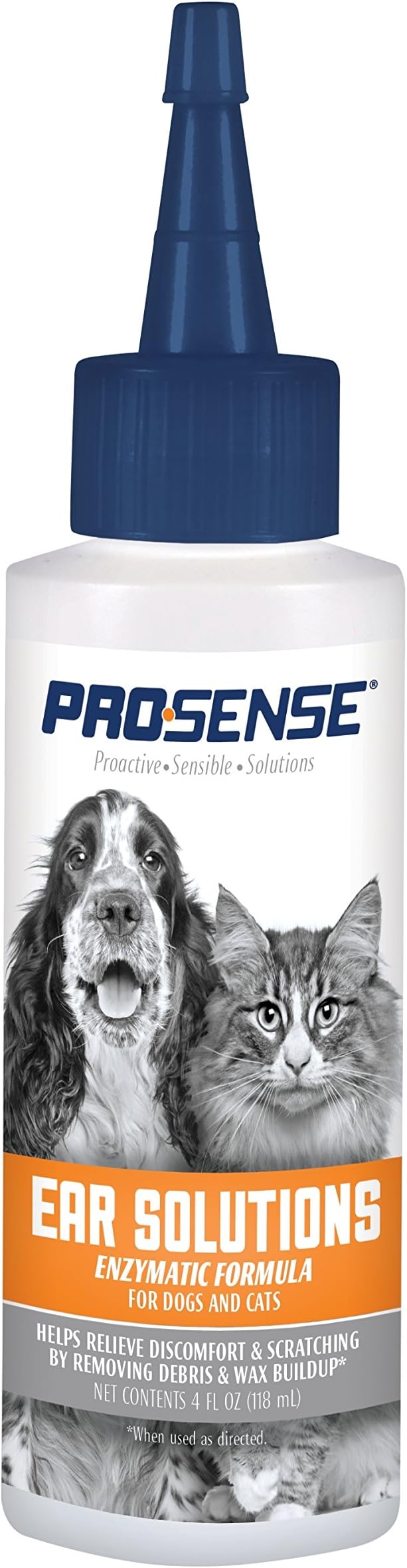 ProsenseEar Cleanser Liquid Enzymatic Formula, 4-Fluid Ounces
