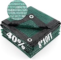 Vista 55 de Cool Area 70% Tela para Sombra Solar con Ojales, Lona de Malla para Cubierta de Plantas 6.5x16.5 pies, Toldo para Patio, Jardín, Pérgola, Verde