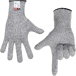 YINENN Protective Gloves, Nylon, Cut Resistant, Small (Pack of 4)