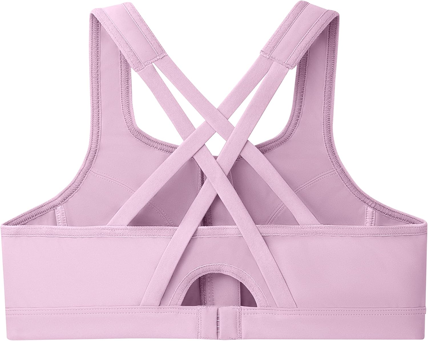 Glamorise Women's Plus Size Zip Up Front-Close Sports Bra Wirefree #9266