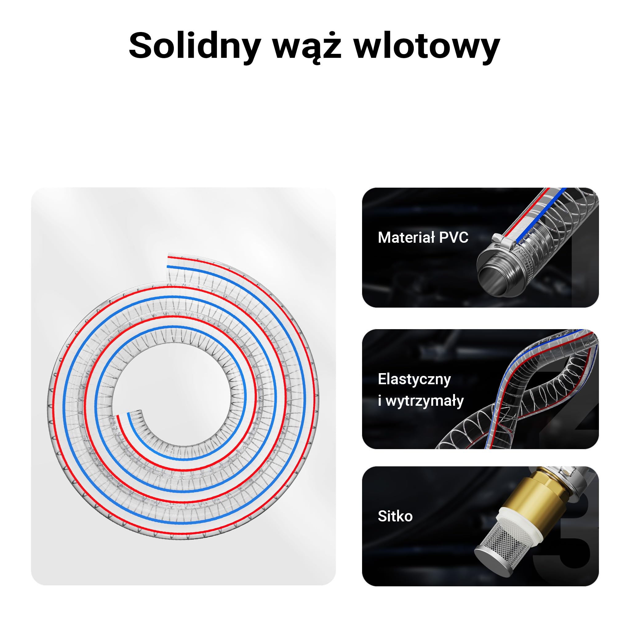 Wiltec Pompa do oleju napędowego i opałowego 550 W 60 l/min, samozasysająca z wbudowanym licznikiem cyfrowym, wężami i pistoletem