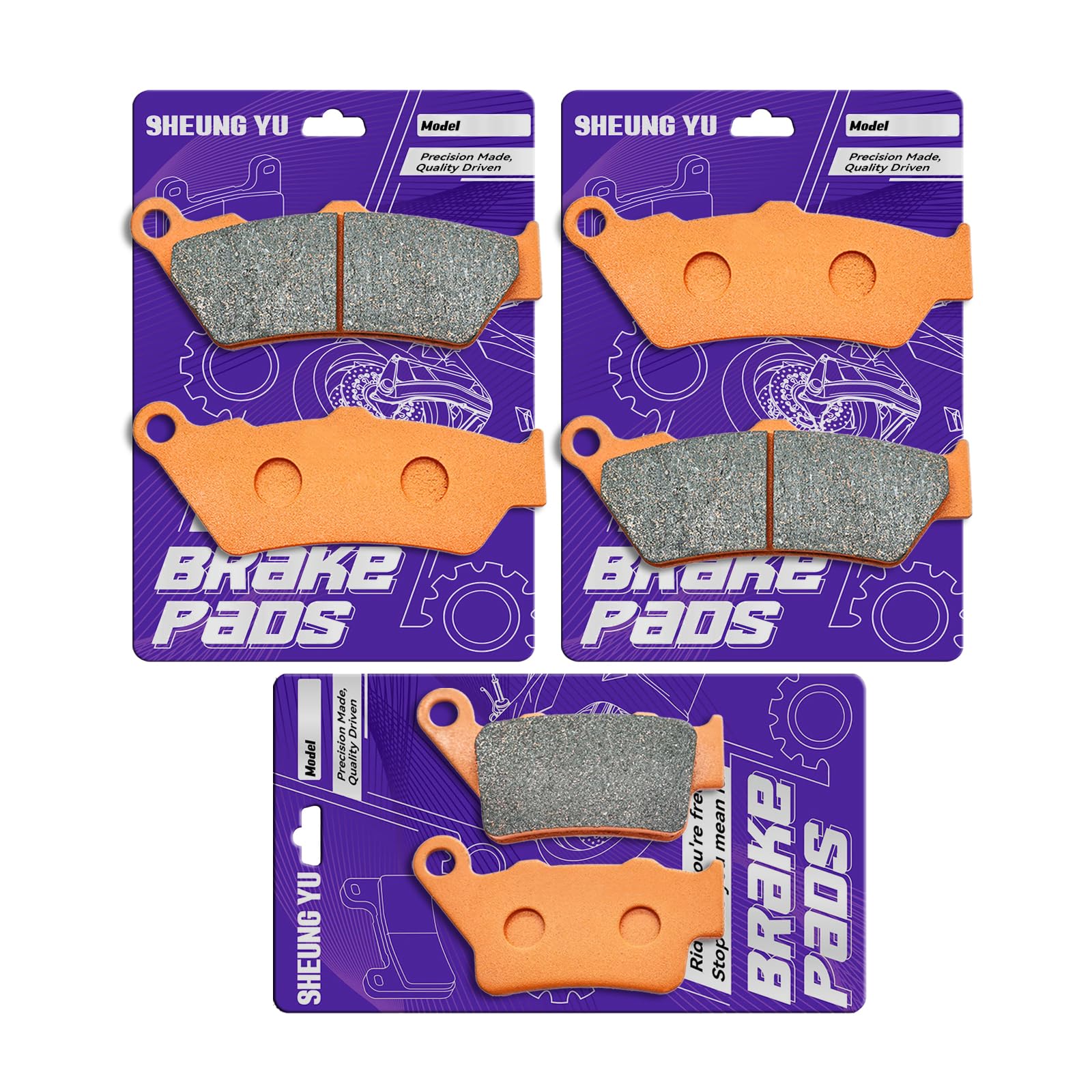 Pastillas de freno de fibra de carbono compatibles con BMW F700 GS F700GS F 700 GS 2013-2017, F800 GS F800G 2008-2012 F 800 GS Adventure 2012 2013 2014 2015 2016 2017 FA2 09F FA2 09F FA213R