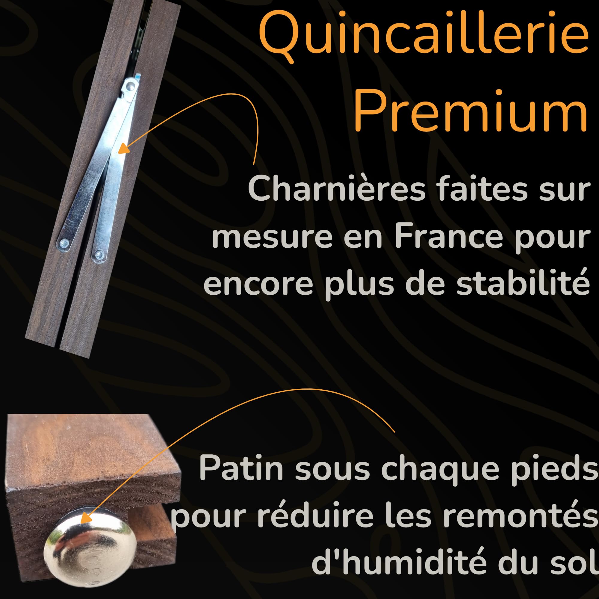 Stop Trottoir Exterieur Professionnel Fabriqué en France, Résistant à la pluie | Ardoise Restaurant sur chevalet