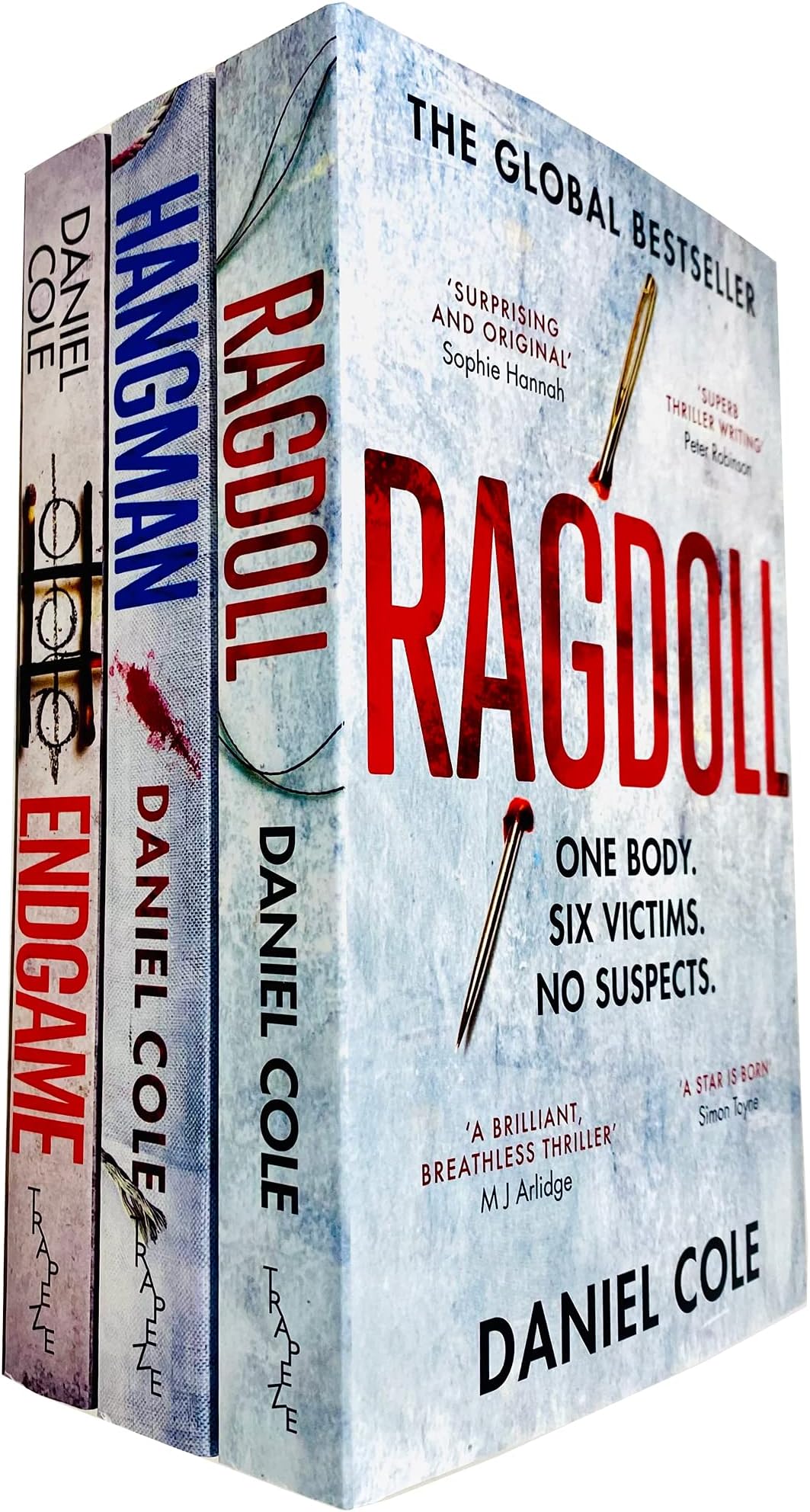 Daniel Cole 3 Books Collection Set (Ragdoll, Hangman & Endgame)