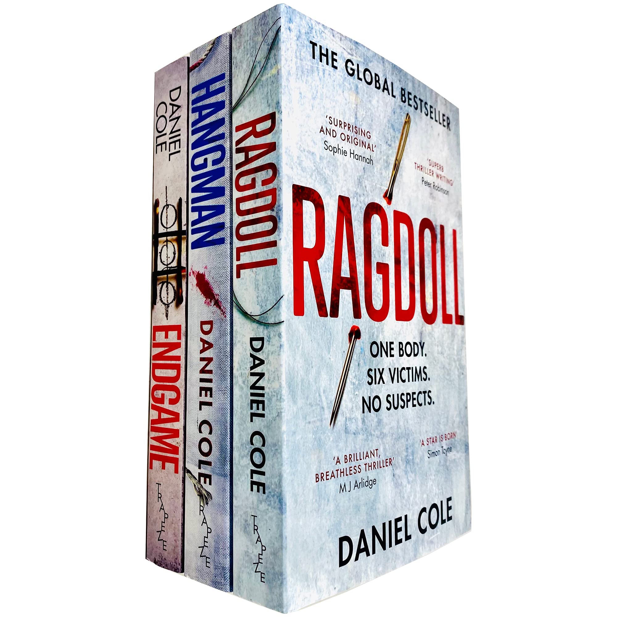 Daniel Cole 3 Books Collection Set (Ragdoll, Hangman & Endgame)