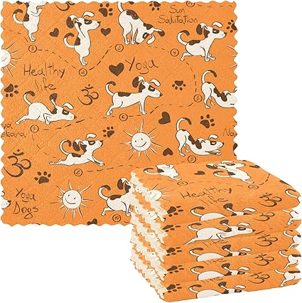Amazon Co Jp キッチンクロス ぞうきん 台拭き ふきん 雑巾 布巾 キッチンタオル 吸水 可愛い かわいい 犬 いぬ オレンジ 人気 おしゃれ 6枚セット Home Kitchen Amazon Co Jp キッチンクロス ぞうきん 台拭き ふきん 雑巾 布巾 キッチンタオル 吸水 可愛い かわいい 犬 いぬ オレンジ 人気 おしゃれ 6枚セット Home Kitchen