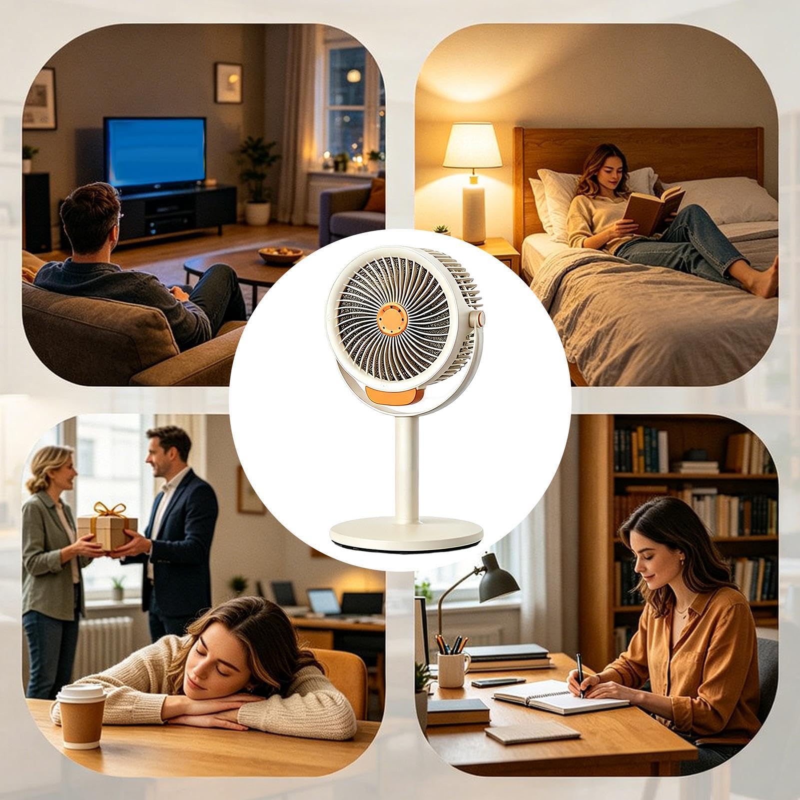 Ventilatore a pavimento 3 Velocità Altezze Regolabili Flusso D'Aria Potente | Grande Ventilatore Per Garage Ufficio Patio Negozio Dormitorio Bagno Camera E Casa