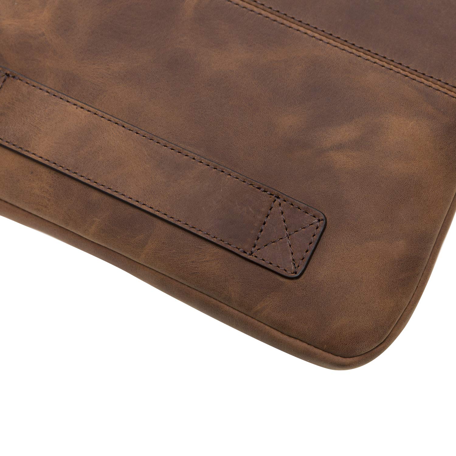 Solo Pelle Ledertasche für das Apple iPad Pro 10,2 I 10,5 & 11 Zoll und auch 9,7 Zoll Lederhülle Case Hülle aus echtem Leder in Vintage Braun