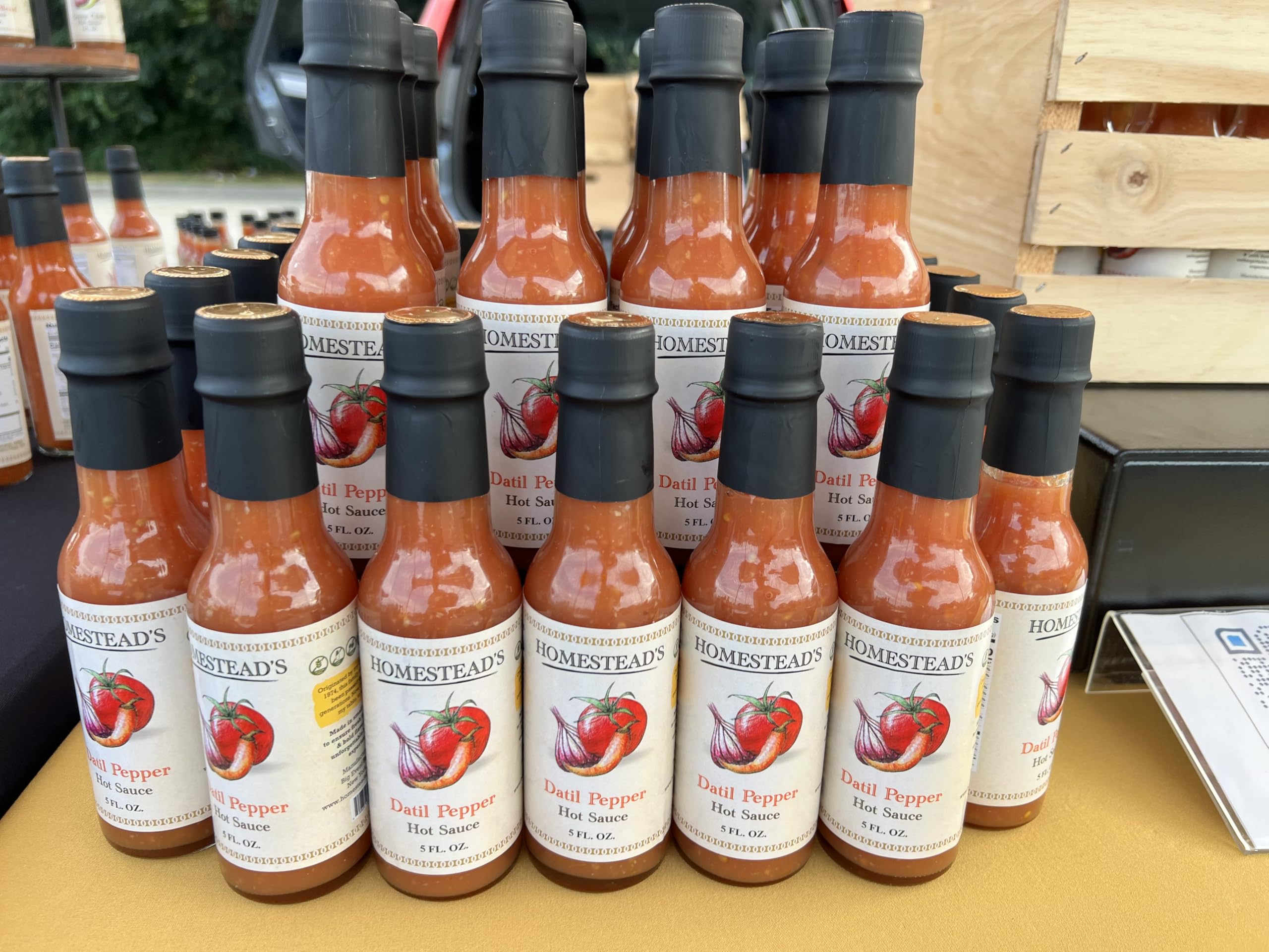Homestead's Hot Sauce, Homestead's Datil Pepper Hot Sauce, All-Natural C
