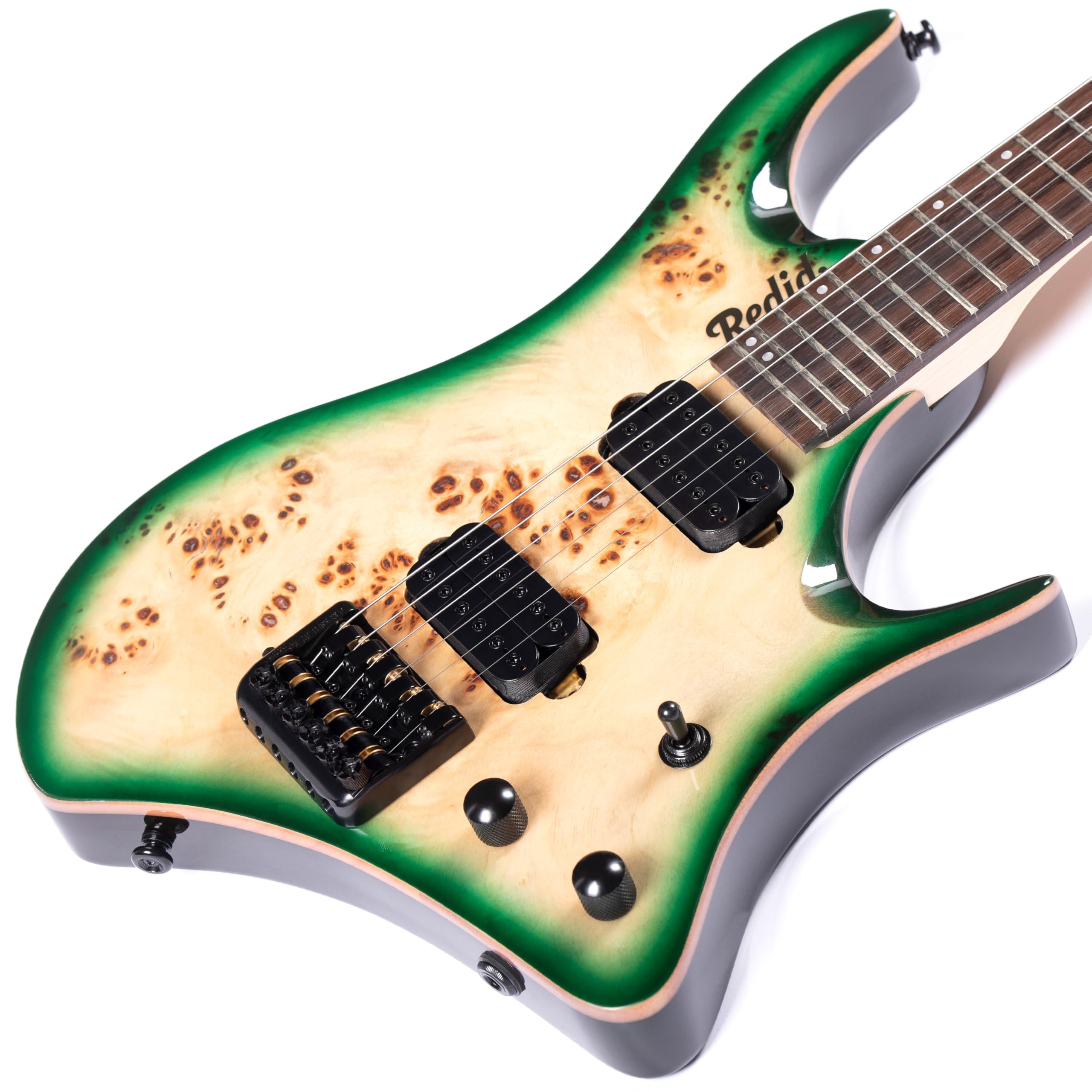 Amazon.com: Redid Headless Electric Guitar, 25.5″ Scale Travel 