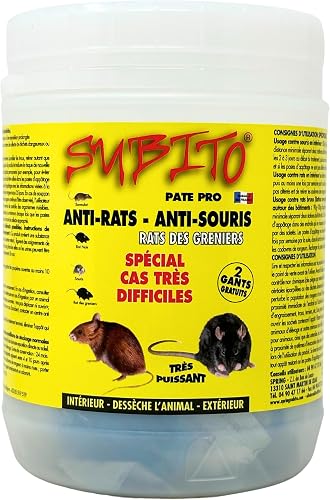 Professionnel Puissant 150g Raticide