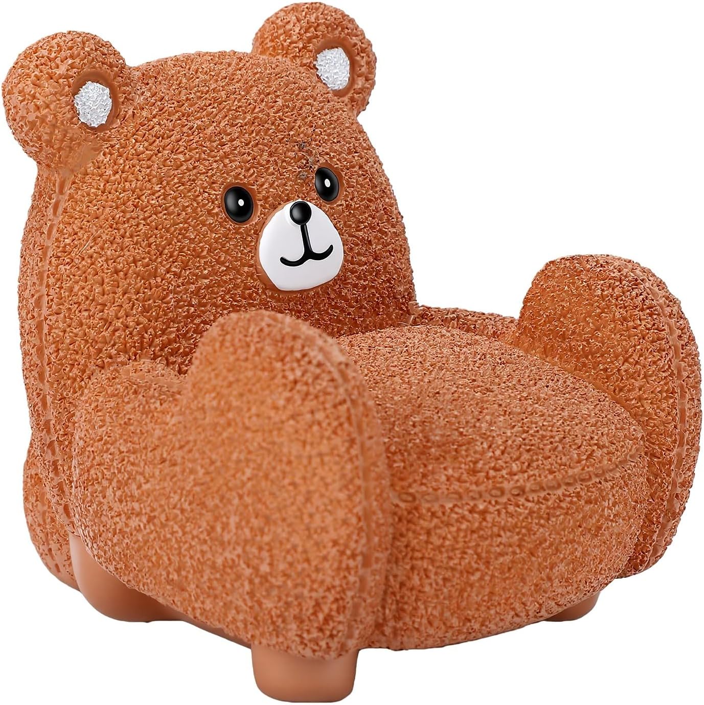 Resin Phone Stand, Cute Animal Desk Decor for Home Office (Bear)