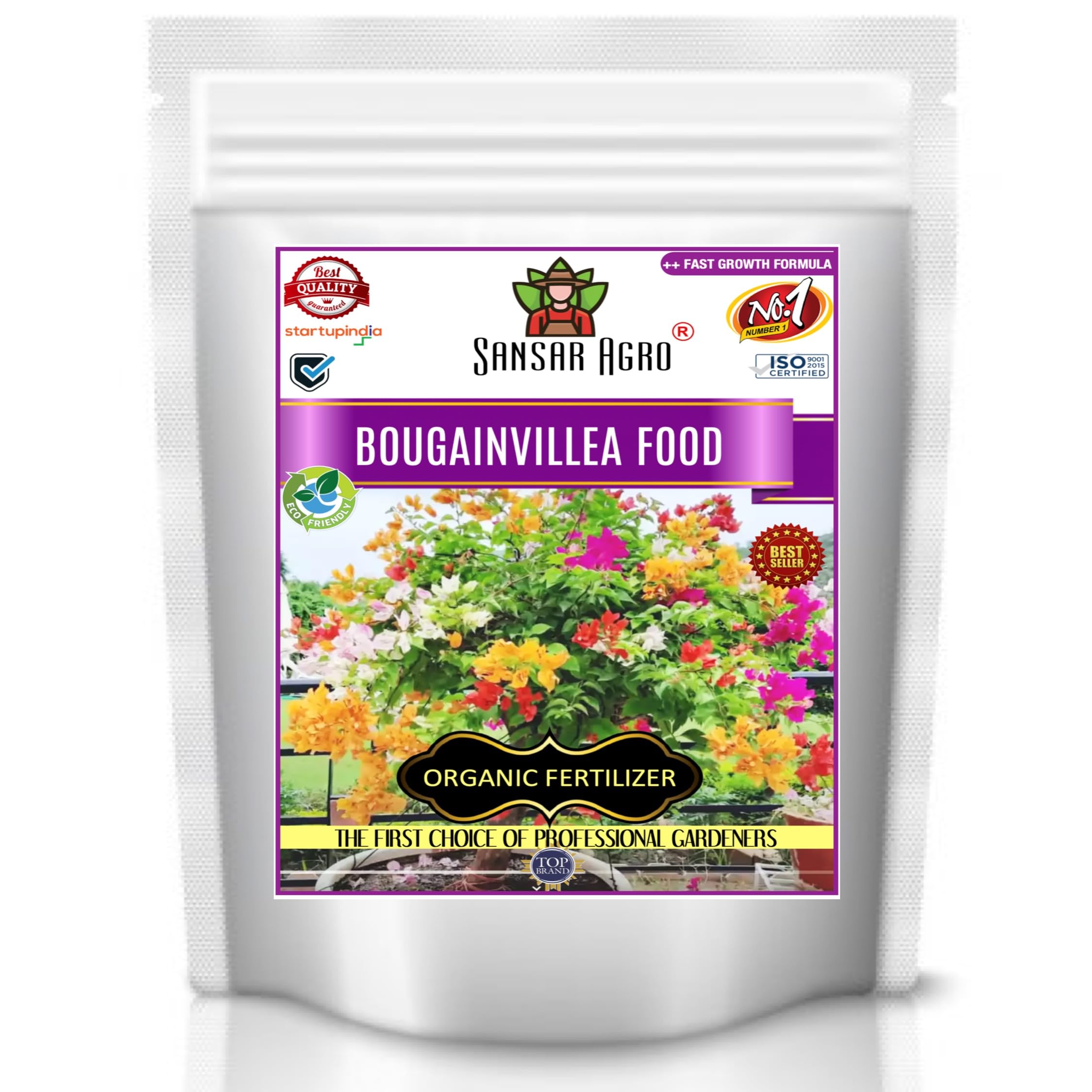 Sansar Agro® Bougainvillea Food Essential Organic Fertilizer for Bougainvillea Plants, Double Filtered with All Required Nutrients and Active Micro-Organism for heavy flowering (900 gm) (B09HGB36M7) Amazon Price History, Amazon Price Tracker