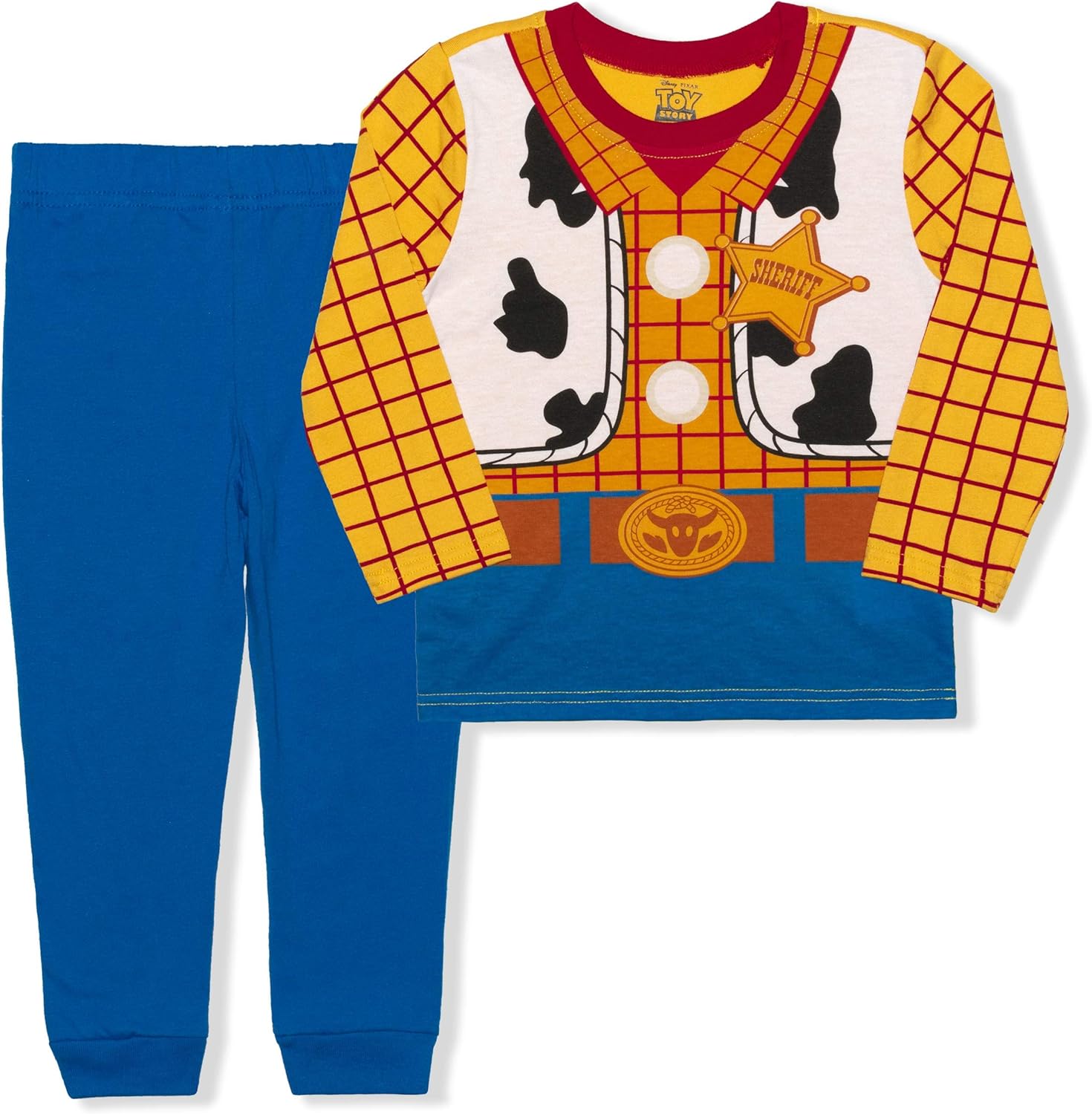 Disney Toy Story Boys Long Sleeve Shirt and Pants Set for Infant and Toddlers