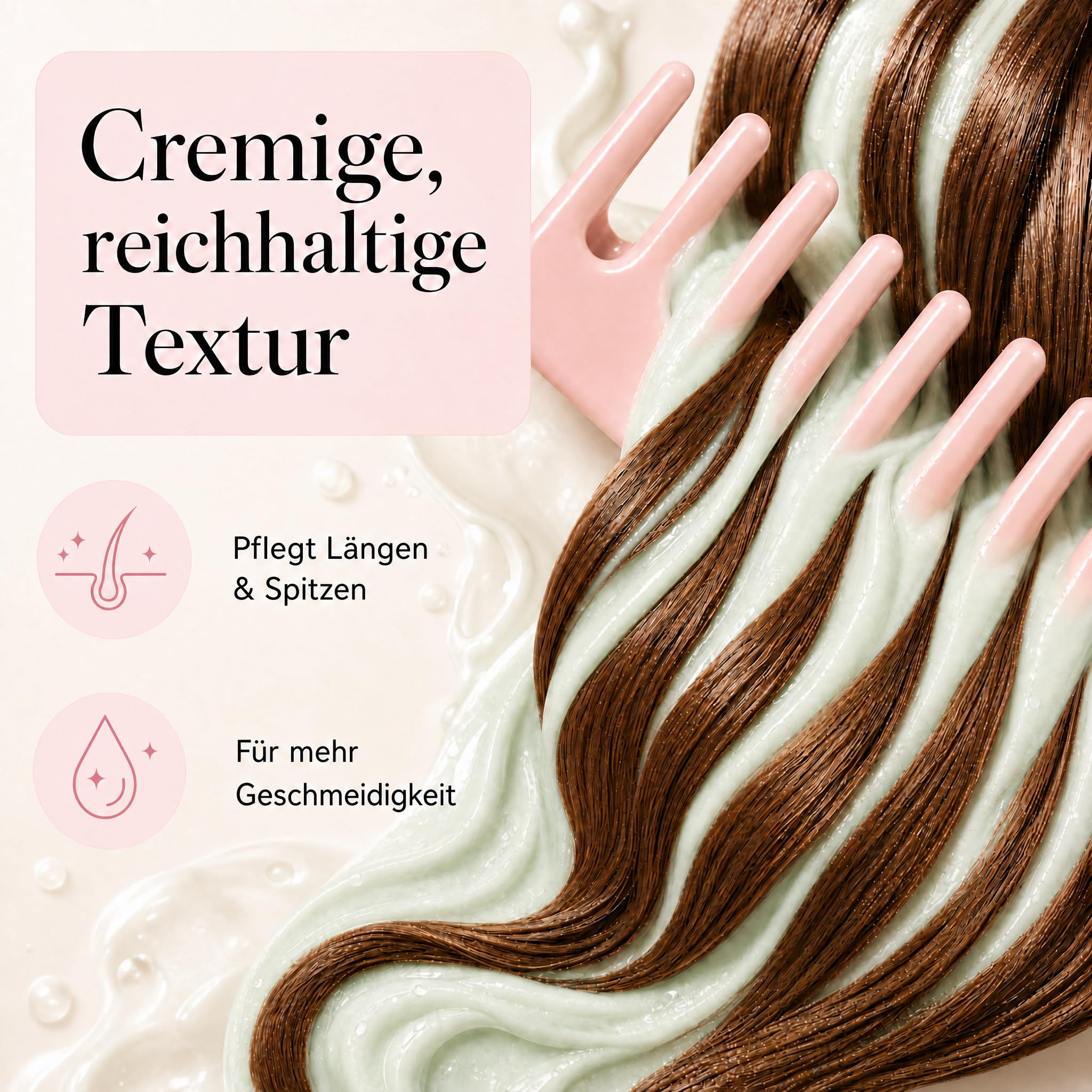 KS Beauty Aloe Vera Haarmaske 1000 ml, Haarkur mit Pumpspender | Intensive Feuchtigkeitspflege für trockenes Haar mit Arganöl & Panthenol – für geschmeidige, glänzende Längen und Spitzen