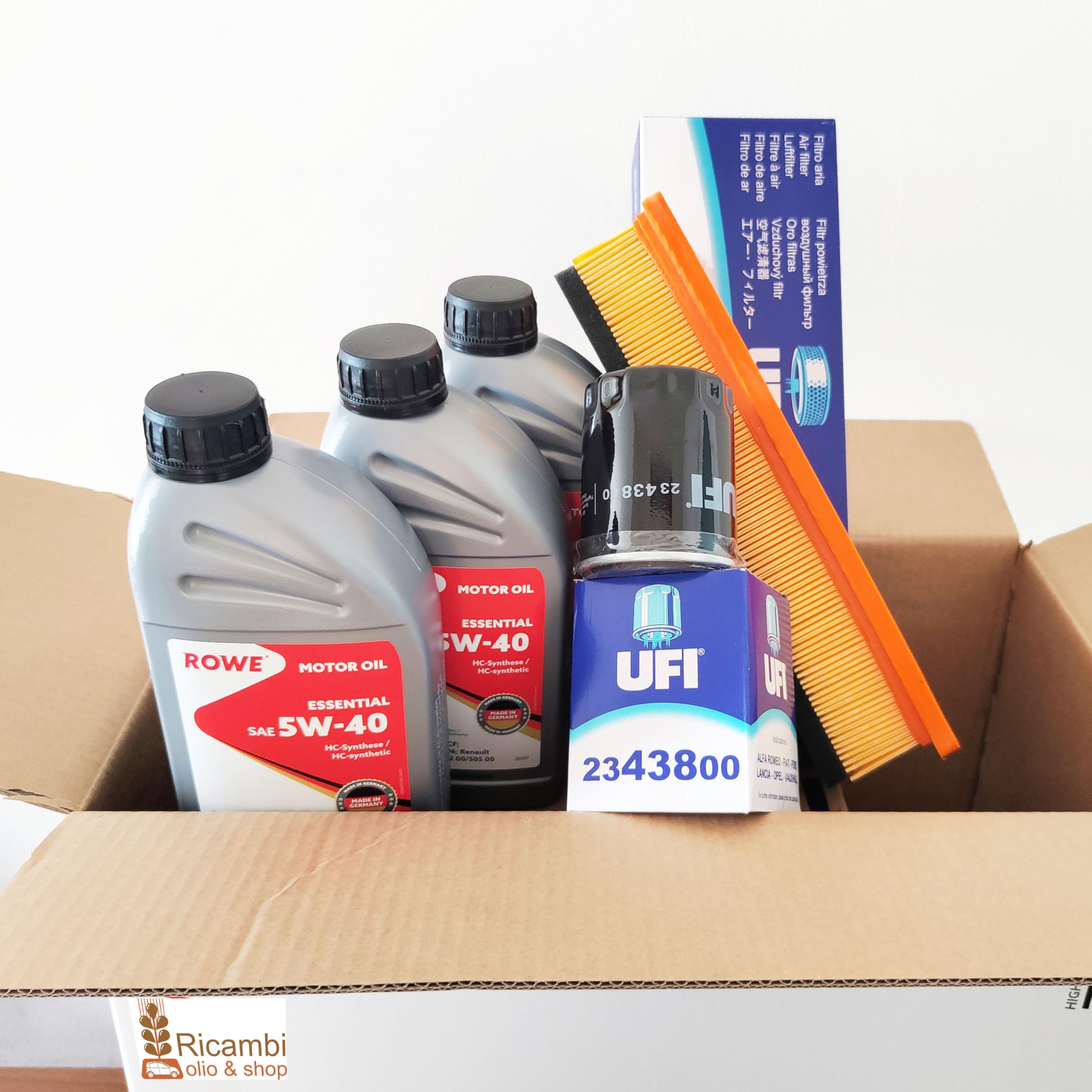 KIT Tagliando Specifico per 500 (312) 1.2 51KW Benzina (Kit3ltHI)