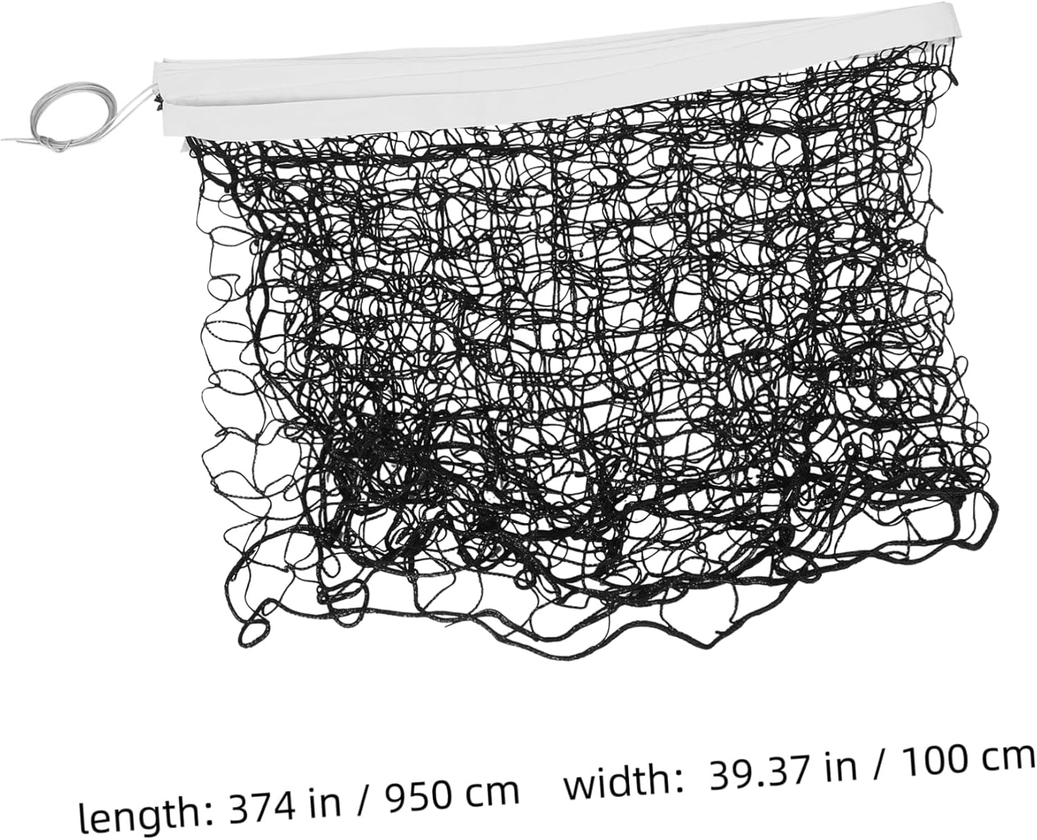 Portable Volleyball Net for Outdoor Beach and Backyard Foldable Net with Canvas Edging Single Sided Design for Grass and Volleyball Games