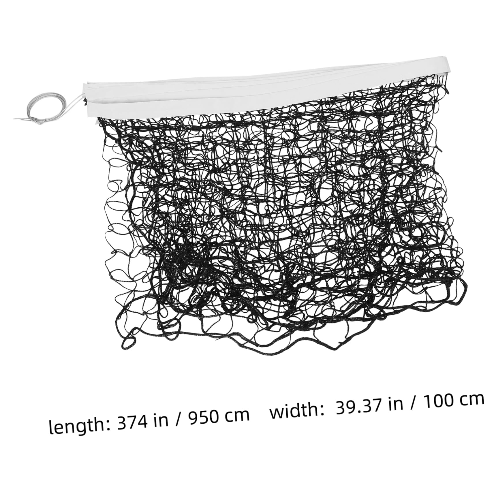 BRIGHTFUFU Portable Volleyball Net for Outdoor Beach and Backyard Foldable Net with Canvas Edging Single Sided Design for Grass and Volleyball Games