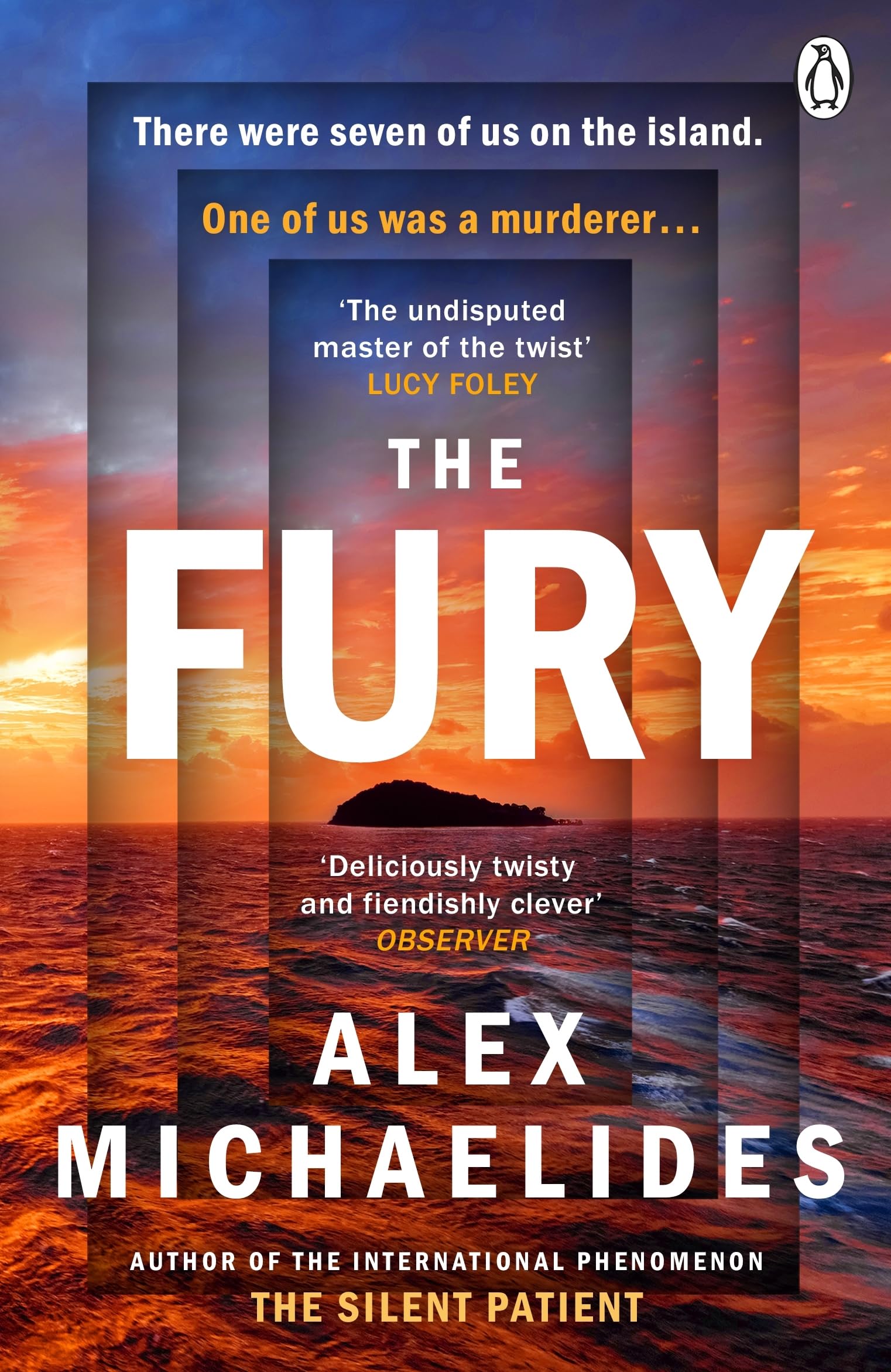 Alex Michaelides The Fury Paperback Book
