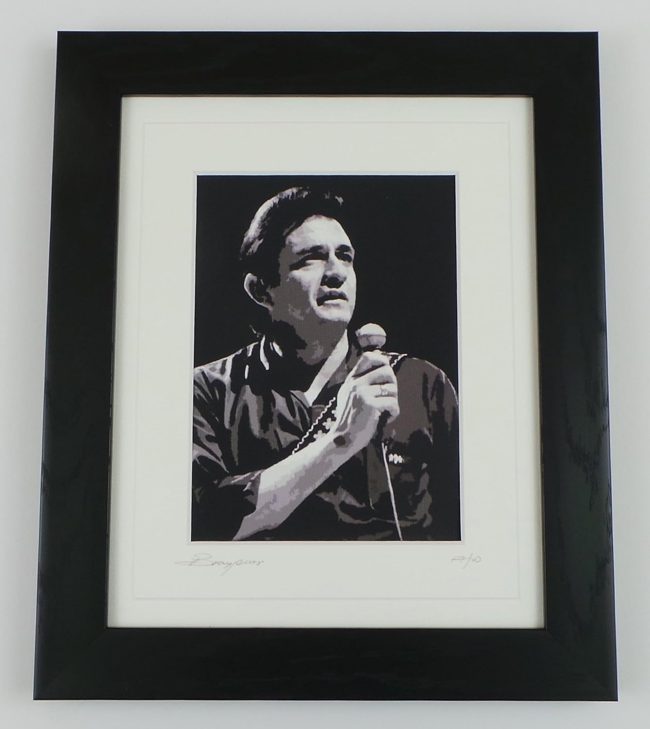 Johnny Cash Framed Art Print Limited Edition Posters & Prints