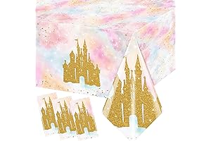Disney Princess Castle Tablecloth for Enchanting Parties