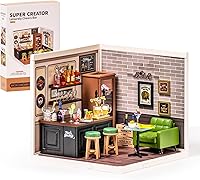 Vista 11 de Super Creator - Juego de construcción de mini bloques para adultos, kit de casa de plástico en miniatura Super Store - juguetes de bloques