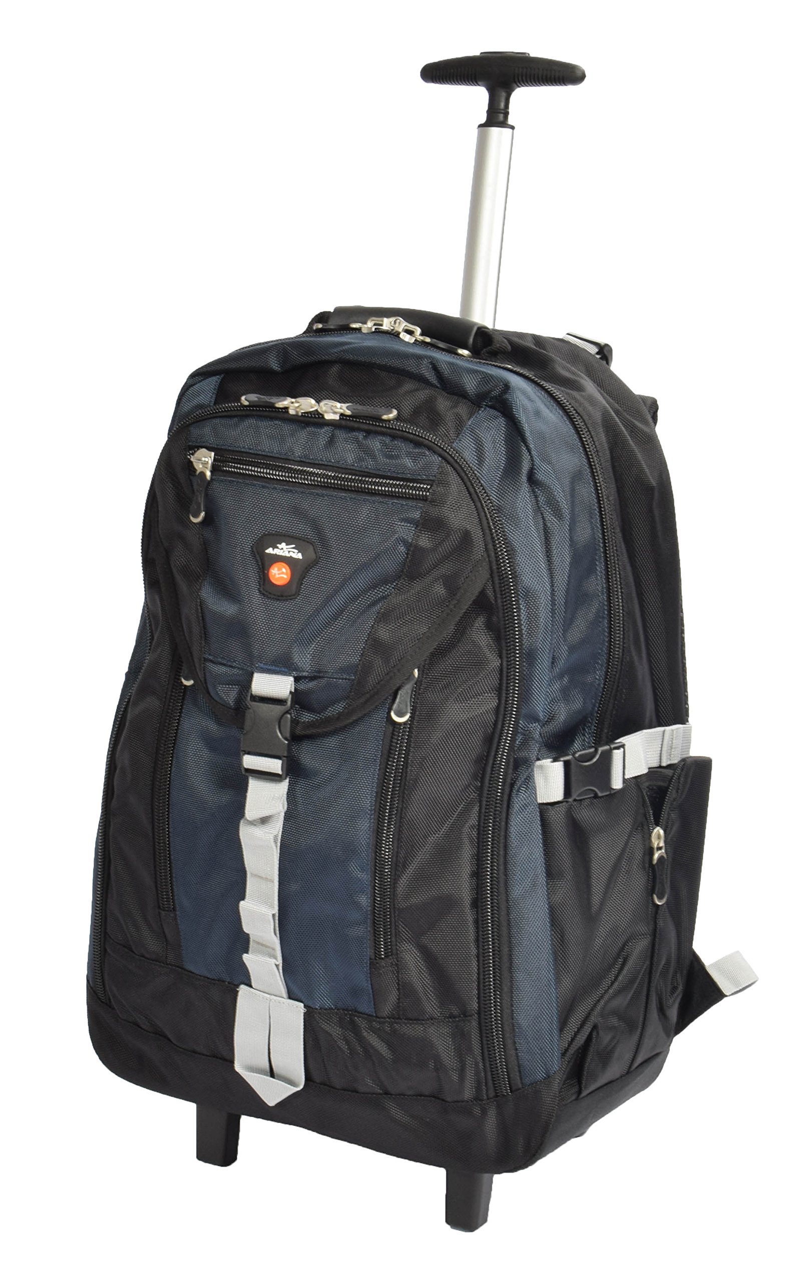backpack with handle and wheels